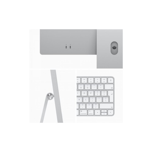 Компютер Apple A2439 24 iMac Retina 4.5K / Apple M1 / Silver (MGTF3UA/A / MGTF3RU/A)