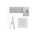 Компютер Apple A2439 24 iMac Retina 4.5K / Apple M1 / Silver (MGTF3UA/A / MGTF3RU/A)