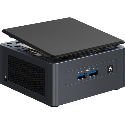 Компютер INTEL NUC 12 Pro Kit / i5-1240P, M.2 and 2.5 Drive, EU cord (RNUC12WSHI50002)