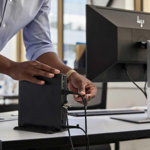 Комп'ютер HP Pro 400 G9 Mini / i3-13100T, 16, 512, WiFi, кл+м, Win11P (B70T0AT)