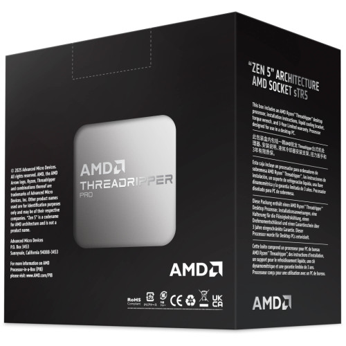 Процесор AMD Ryzen Threadripper PRO 9965WX (100-100000724WOF)
