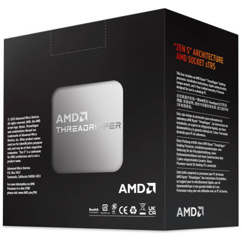 Процесор AMD Ryzen Threadripper 9980X (100-100001593WOF) Процесор AMD Ryzen Threadripper 9980X (100-100001593WOF)