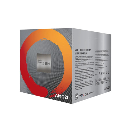 Процесор AMD Ryzen 5 3400G (YD3400C5FHSBX) Процесор AMD Ryzen 5 3400G (YD3400C5FHSBX)