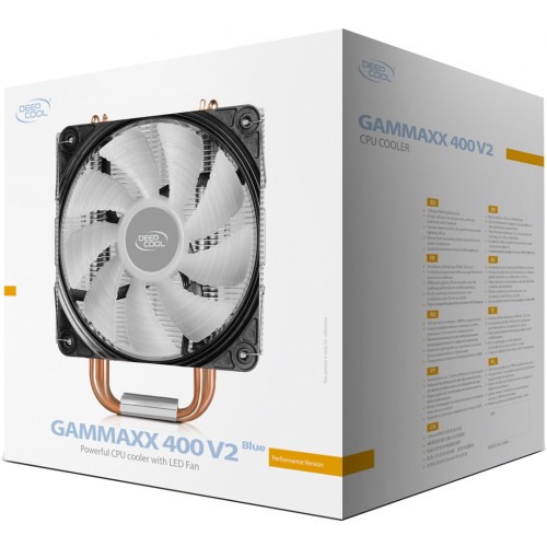 Кулер до процесора Deepcool GAMMAXX 400 V2 BLUE