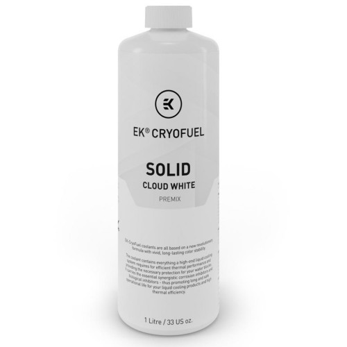 Охолоджуюча рідина Ekwb EK-CryoFuel Solid Cloud White (Premix 1000mL) (3831109880302)