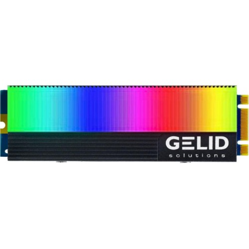 Радіатор охолодження Gelid Solutions GLINT ARGB M.2 2280 SSD (M2-RGB-01)