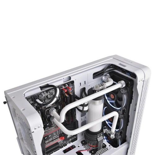 Фітинг для СВО ThermalTake Pacific C-Pro G1/4 PETG 16mm OD Compression - Chrome/DIY LCS (CL-W213-CU00SL-A)