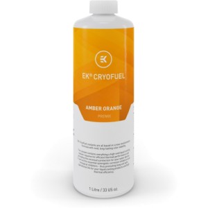 Охолоджуюча рідина Ekwb EK-CryoFuel Amber Orange (Premix 1000mL) (3831109810408)
