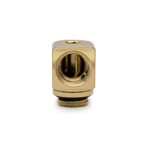 Фітинг для СВО Ekwb EK-Quantum Torque Micro Rotary 90 - Gold (3831109851043)