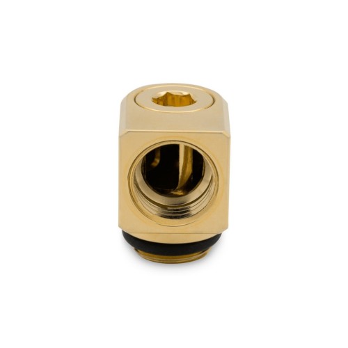 Фітинг для СВО Ekwb EK-Quantum Torque Micro Rotary 90 - Gold (3831109851043)