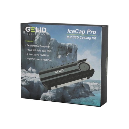 Радіатор охолодження Gelid Solutions IceCap Pro M.2 SSD (HS-M2-SSD-22)