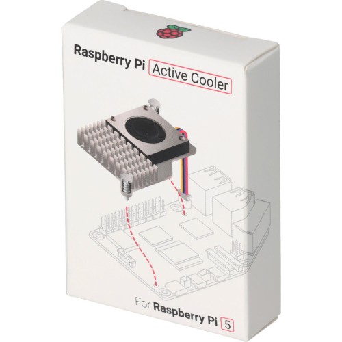 Радіатор охолодження Raspberry Pi with fan for Raspberry Pi 5 (SC1148)