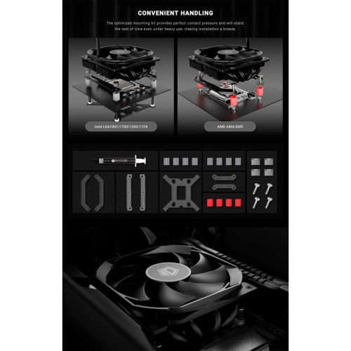 Кулер до процесора ID-Cooling IS-37-XT Black