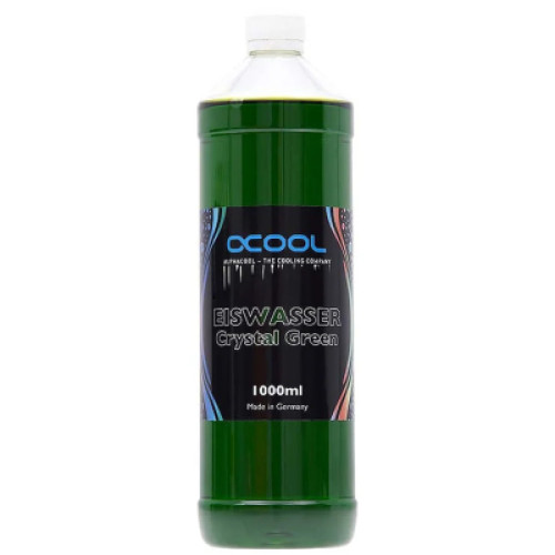 Охолоджуюча рідина Alphacool Eiswasser Crystal Green premixed coolant 1000ml (18550)