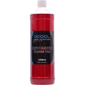 Охолоджуюча рідина Alphacool Eiswasser Crystal Red premixed coolant 1000ml (18549)