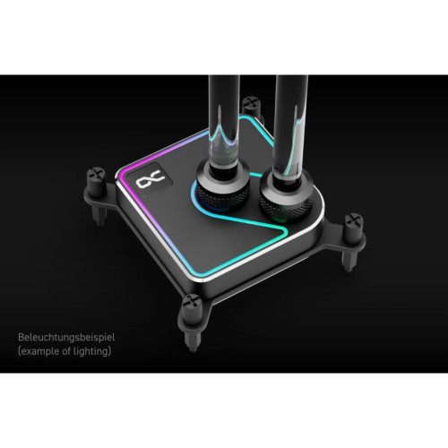 Водоблок Alphacool Core 1 Aurora Black - AM4 / AM5 Intel LGA 1700 / LGA 1851 (13446)