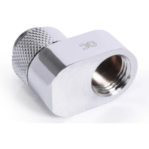Фітинг для СРО Alphacool Eiszapfen 16mm off set fitting rotatable - chrome (17602)