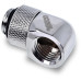 Фітинг для СРО Alphacool Eiszapfen L-connector rotatable - 4pcs Set - Chrome (17616)