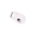 Фітинг для СРО Alphacool Eiszapfen L-connector rotatable - 4pcs Set - White (17619)