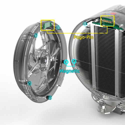 Кулер до процесора Zalman ZET5WHITE Кулер до процесора Zalman ZET5WHITE