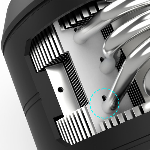 Кулер до процесора Zalman ZET5BLACK Кулер до процесора Zalman ZET5BLACK