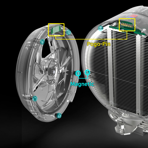 Кулер до процесора Zalman ZET5BLACK Кулер до процесора Zalman ZET5BLACK