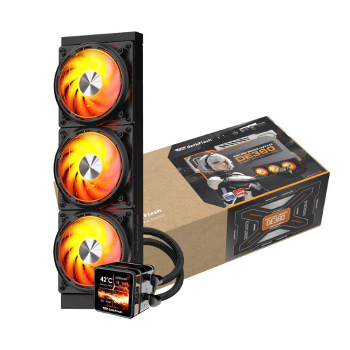 Кулер до процесора DARKFLASH DE360 BLACK