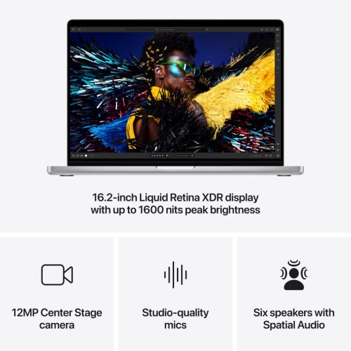 Ноутбук Apple MacBook Pro 14 A3186 M4 Max Silver (MX2W3UA/A)