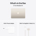 Ноутбук Apple MacBook Air 13 M4 A3240 Starlight (MW0Y3UA/A)
