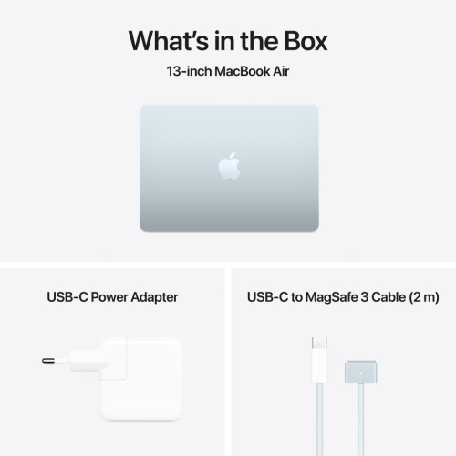 Ноутбук Apple MacBook Air 13 M4 A3240 Sky Blue (MC6U4UA/A)