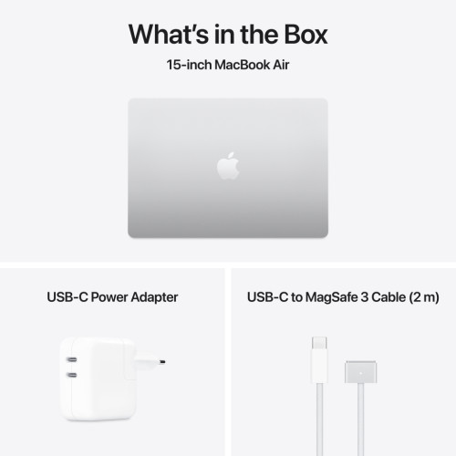 Ноутбук Apple MacBook Air 13 M4 A3240 Silver (MW1H3UA/A)