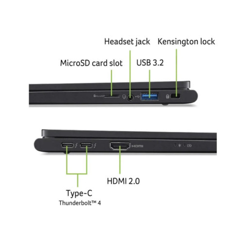 Ноутбук Acer TravelMate TMP614-73 (NX.B5WEU.005)