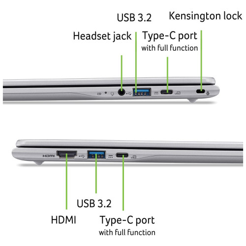 Ноутбук Acer Chromebook CB315-6H (NX.JGHEU.003)