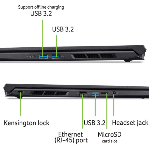 Ноутбук Acer Nitro V 16 ANV16-72 (NH.QZREU.005) Ноутбук Acer Nitro V 16 ANV16-72 (NH.QZREU.005)