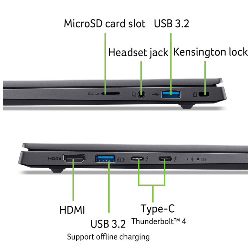 Ноутбук Acer Swift X 14 SFX14-73G (NX.J83EU.003)