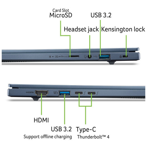 Ноутбук Acer Swift Go 14 SFG14-75 (NX.JNBEU.003)