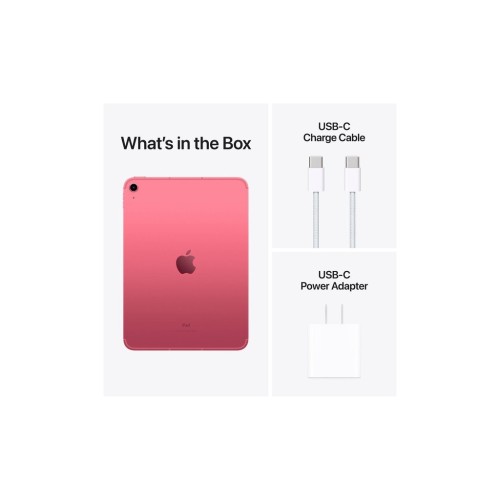 Планшет Apple iPad 10.9 2022 WiFi + LTE 64GB Pink (10 Gen) (MQ6M3RK/A)