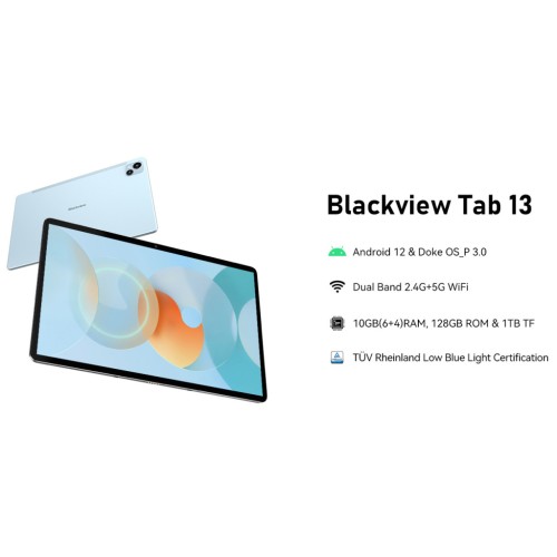 Планшет Blackview TAB 13 10.1 6/128GB LTE Twilight Blue (6931548310136)