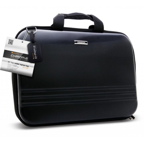 Сумка для ноутбука Canyon 16 Briefcase for laptops, Chrome Black (CNL-CNB16)