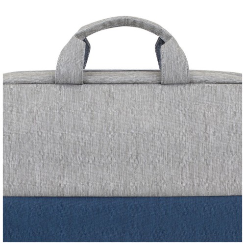 Сумка для ноутбука RivaCase 15.6 7532 Prater, grey/dark blue anti-theft (7532Grey/DarkBlue)