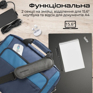 Сумка для ноутбука Promate 15.6