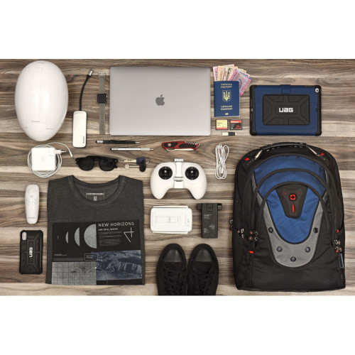 Рюкзак для ноутбука Wenger 17 Ibex Black/Blue (600638)