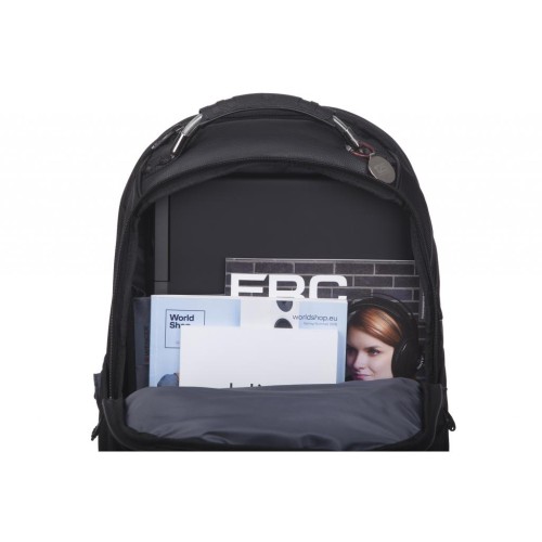 Рюкзак для ноутбука Wenger 17 Ibex Black Leather (605499)
