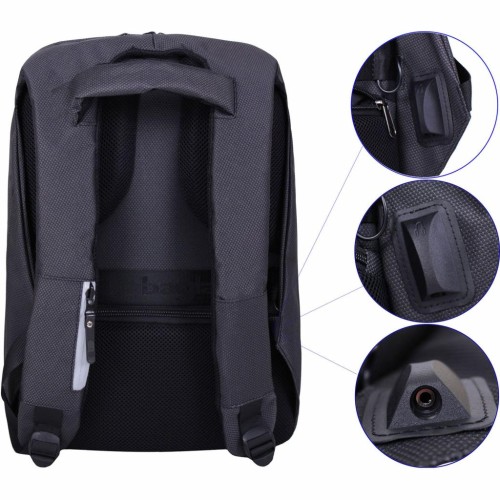 Рюкзак для ноутбука AirOn 16 Bagland Advantage 23л, 135169 Black (4821784622196)