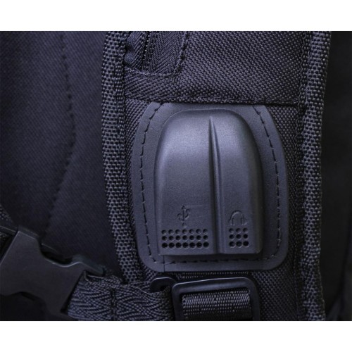 Рюкзак для ноутбука AirOn 16 Bagland Boss 16л, 52666 Black (4821784622194)