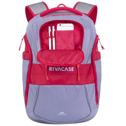 Рюкзак для ноутбука RivaCase 15.6 5225 Grey/red (5225Grey/red)