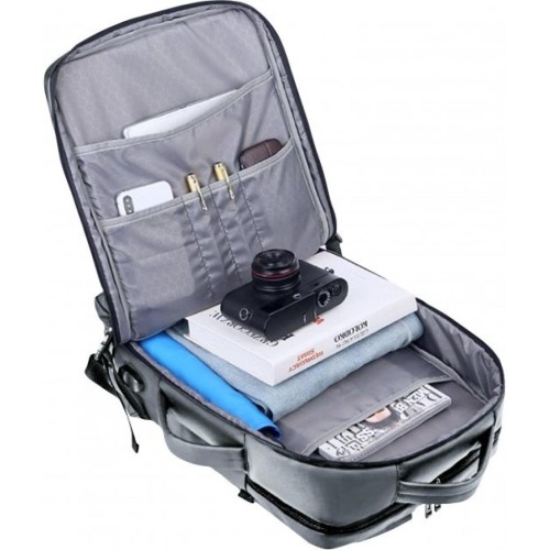 Рюкзак для ноутбука AirOn 14 Power Plus 22L Grey (4822356710652)