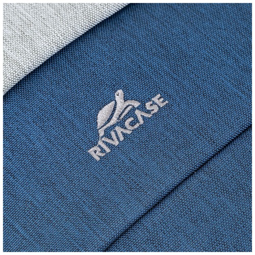 Рюкзак для ноутбука RivaCase 15.6 7562 Anti-theft, water-repellent, Grey / Dark Blue (7562Grey/DarkBlue)