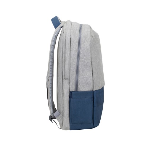Рюкзак для ноутбука RivaCase 17.3 7567 Prater, Grey / Dark Blue (7567Grey/DarkBlue)