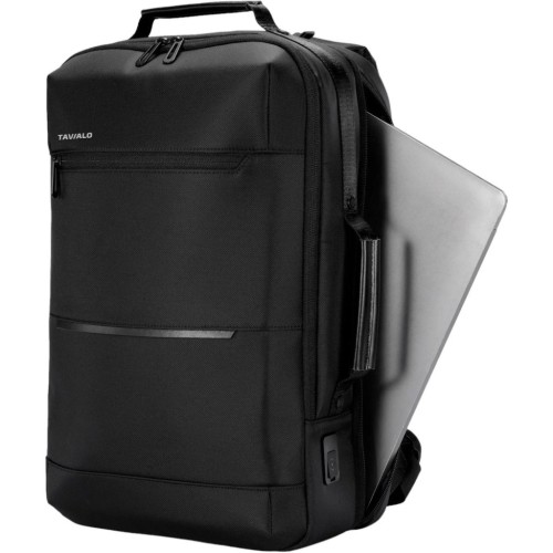 Рюкзак для ноутбука Tavialo 15.6 Smart TB20-2 black, 20л, 45х29х16,5см (TB20-224BL)